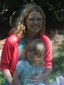 Alison and Ceci, Easter 2014